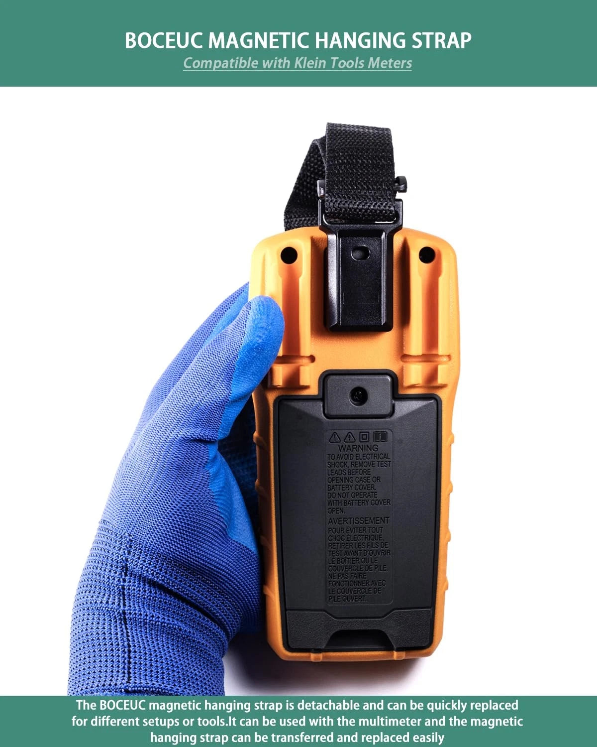 Magnetic Hanging Strap Holder for Klein Tools