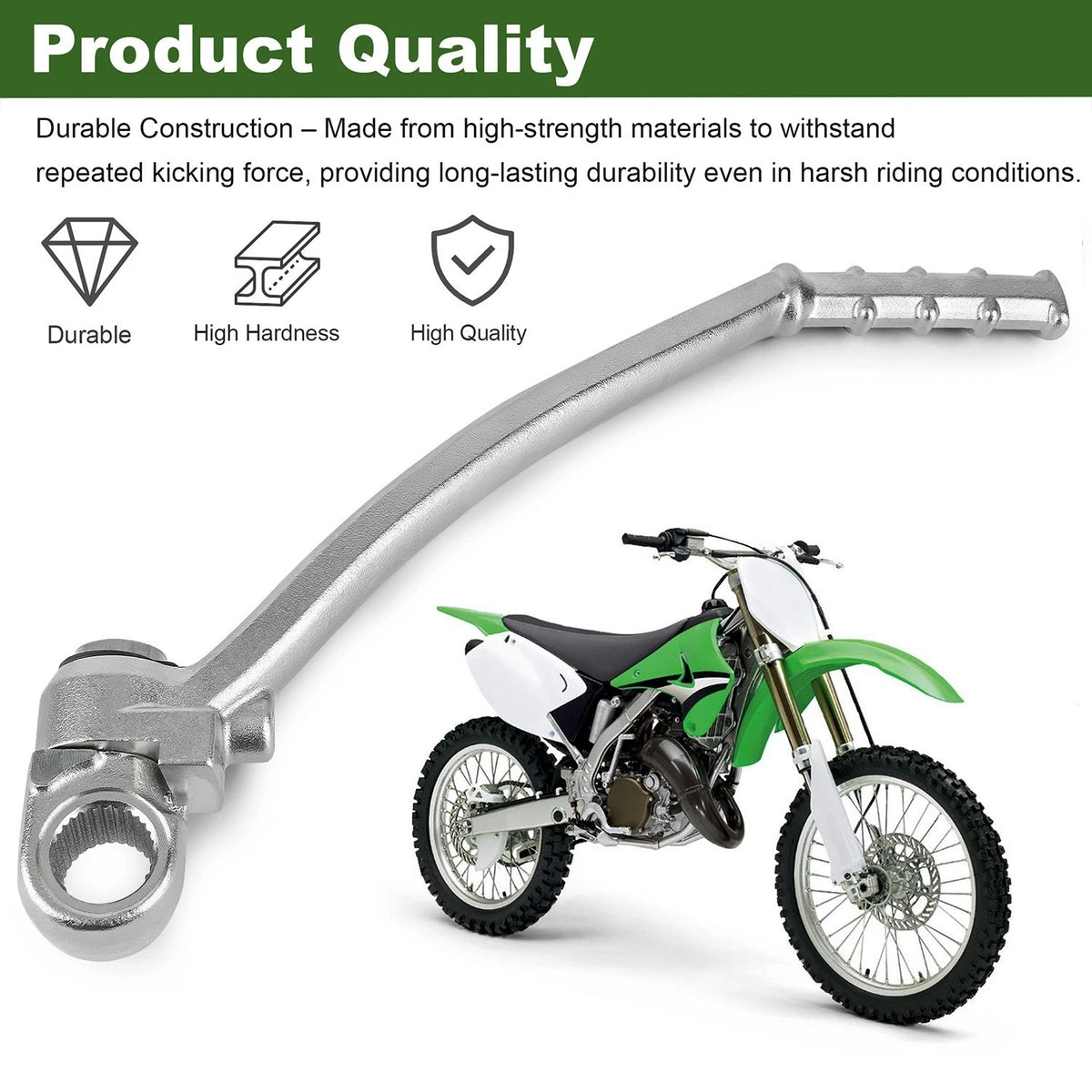 Kick Starter Lever Assembly 13064-1174 for Kawasaki KDX 200 220R (1995–2006)