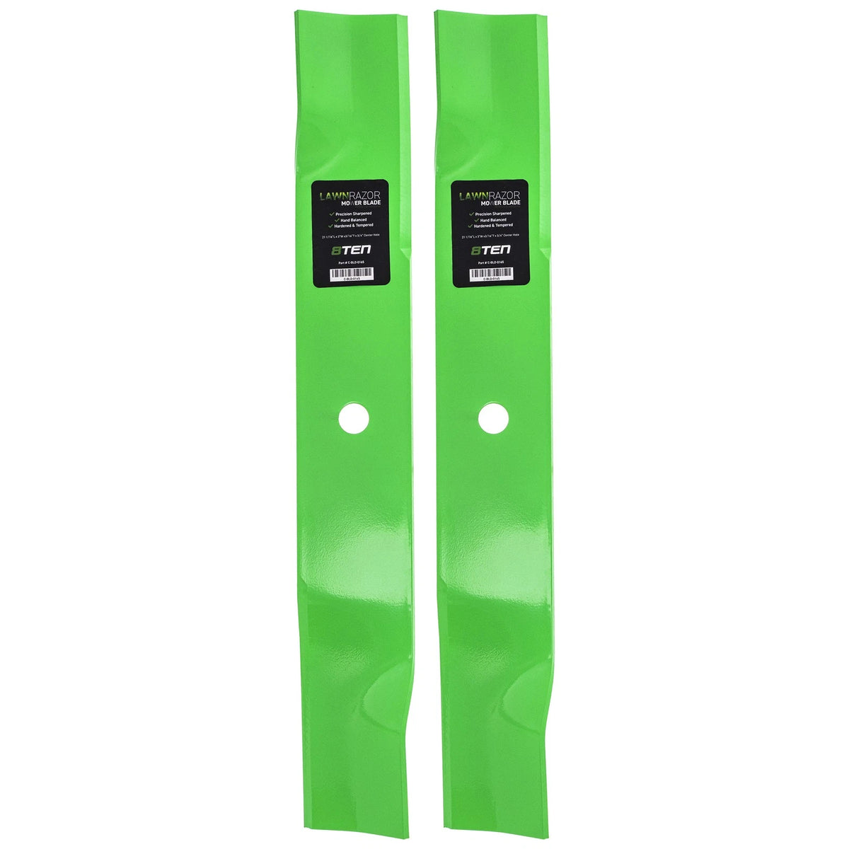 2X LawnRAZOR Mower Blade for Cub Cadet Tank L60 Z-force SX60 Recon (742-04415, 942-04415)