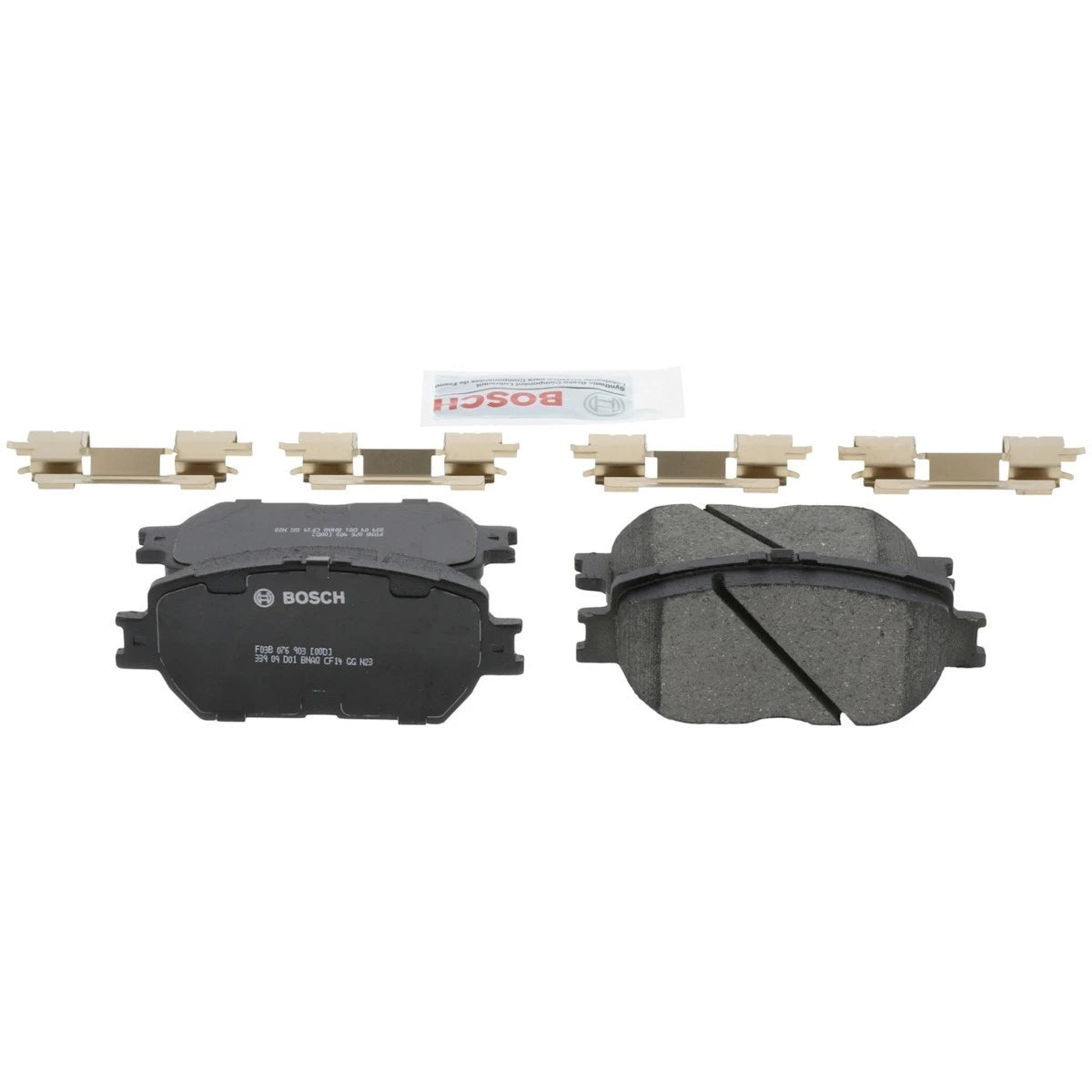 2X BC908 Brake Pad Set for Lexus IS250 GS300 Camry (2002–2015)