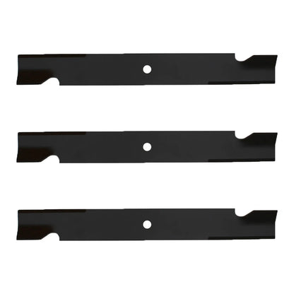3 Pack Hi Lift Mower Blades for Exmark Lazer Z Turf Ranger 60"