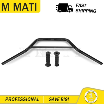 Handlebar with Grips for Yamaha Banshee 350 (1987–2001)