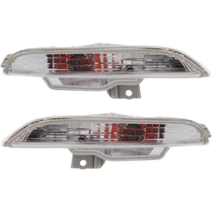 Turn Signal Light Set for Honda Insight (2010) PLX-M0-12-5268-00-1-CL360A1, HO2530125, HO2531125