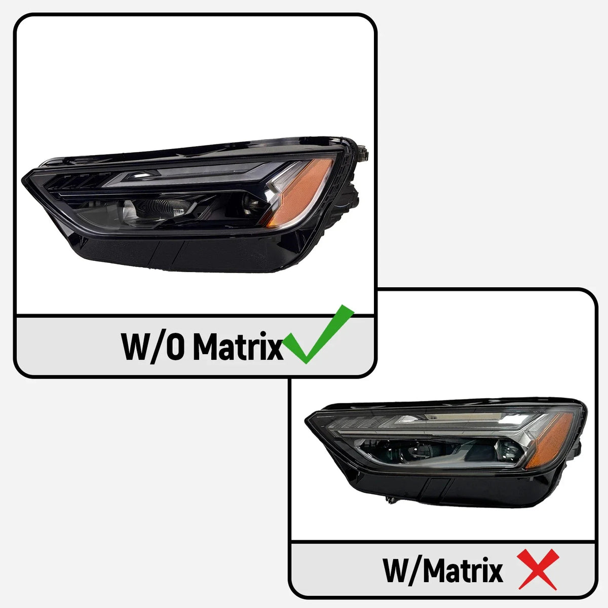 Left LED Headlight for Audi Q5 SQ5 (2021–2025) 80A941773F