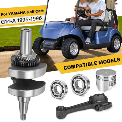 STD Crankshaft Connecting Rod & Piston Valve for Yamaha Golf Cart G14A (1995–1996)