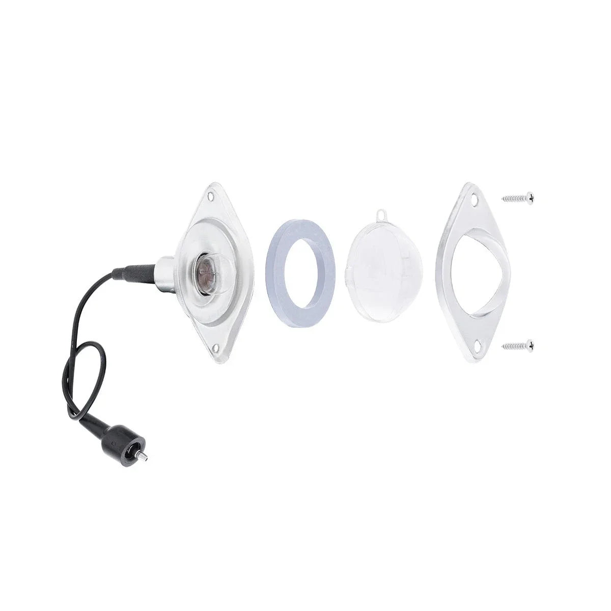 License Plate Light Assembly Replacement for Chevy GMC C K Truck (1979–1996)