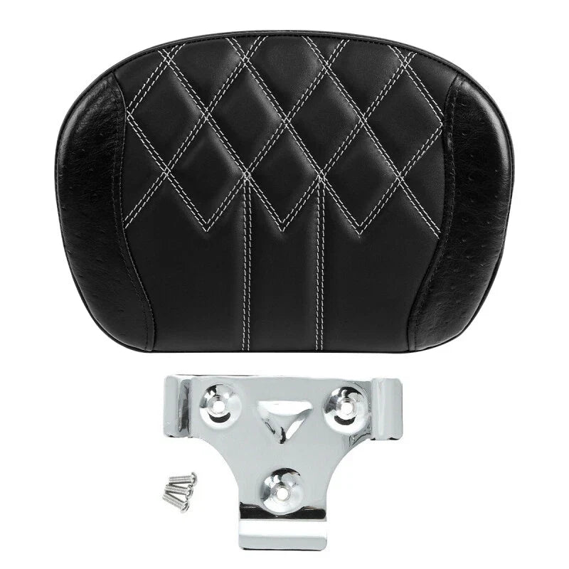 Sissy Bar Passenger Backrest Pad for Harley CVO Road King Electra Glide (2014–2023)