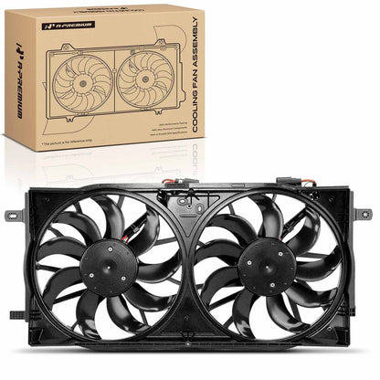 Dual Cooling Fan Assembly for Ford Ranger Bronco (MB3Z8C607B, MB3Z8C607C)