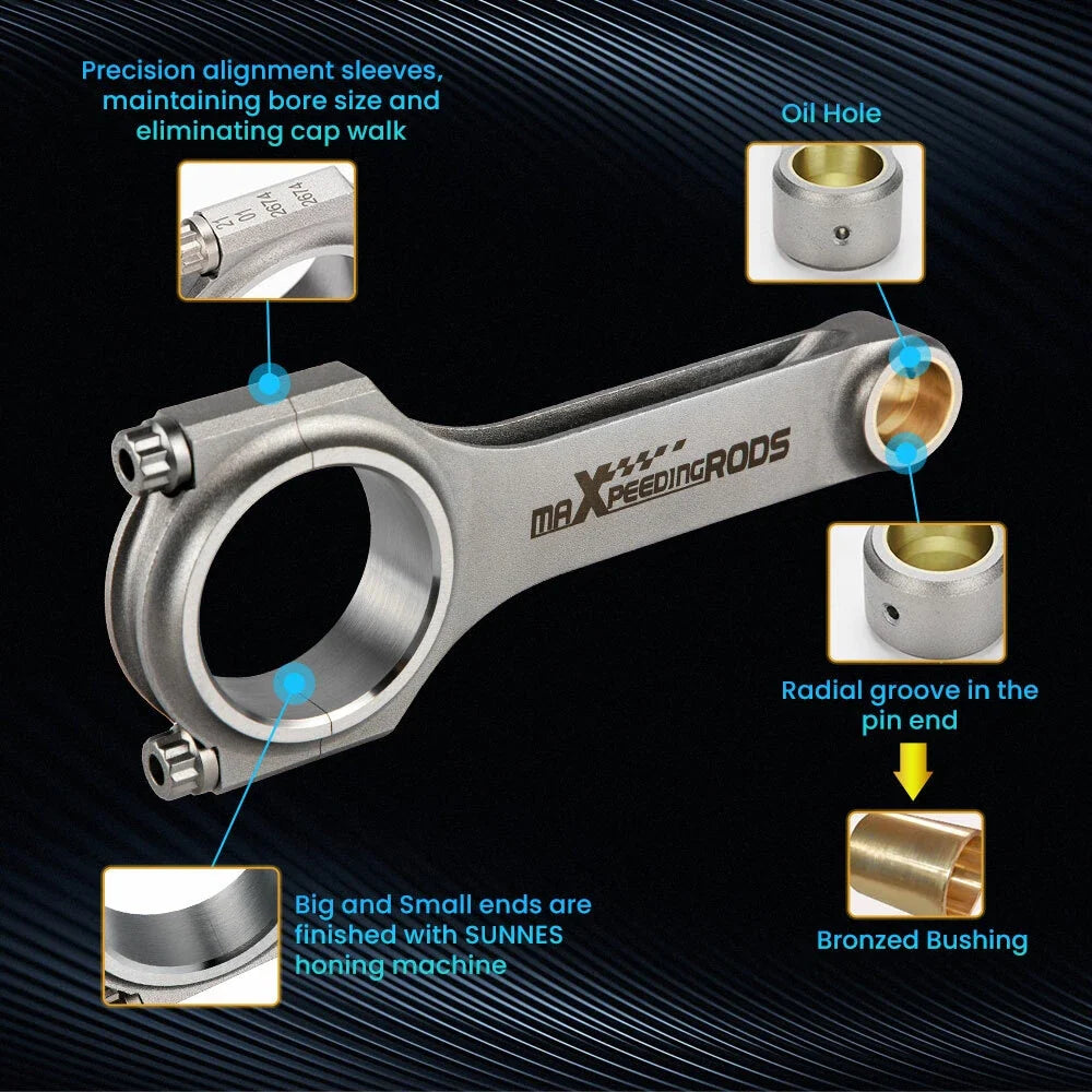 Racing Connecting Rods for BMW M10 2002tii Turbo (1971–1976)