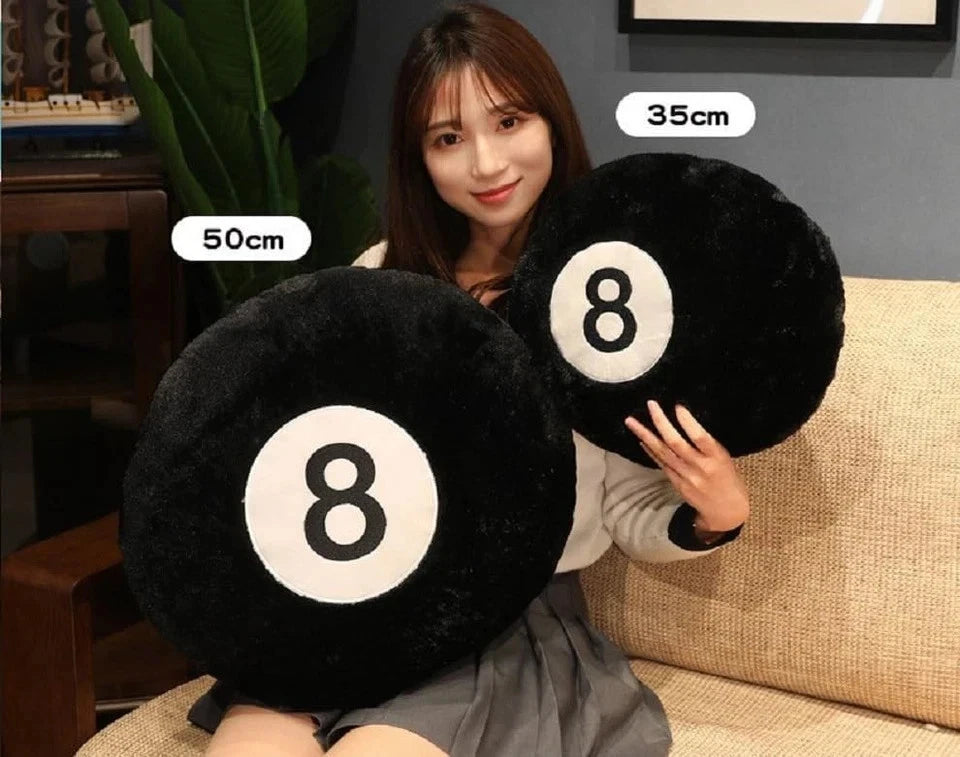 Stuffed Pillow for Billiards (8 Ball)