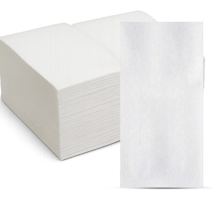 Pack of 100 Disposable Airlaid Dinner Napkins 12"x17"