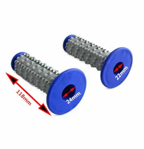 22mm Handle Bar Throttle Hand Grips for PIT PRO Trail Dirt Bike (7/8")