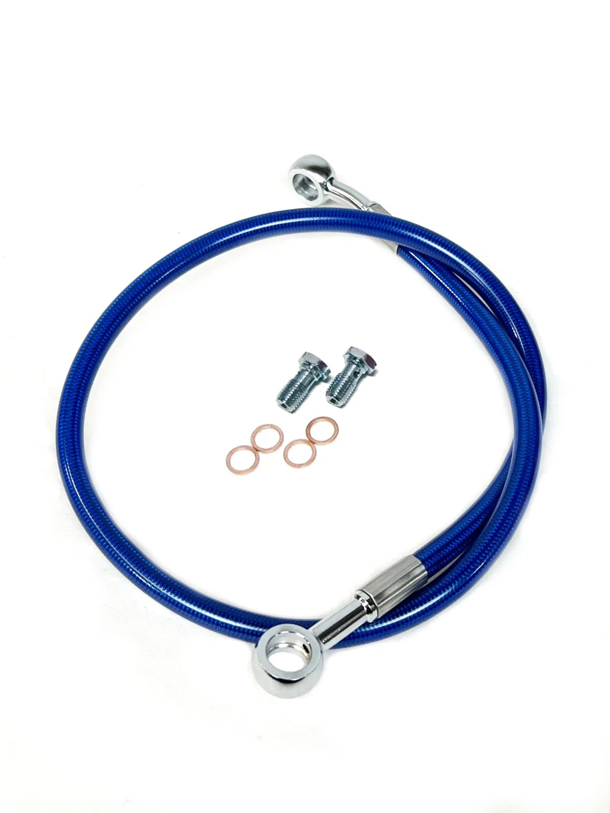 Extended Steel Braided Rear Brake Line for Yamaha Banshee 350 (2000–2006)