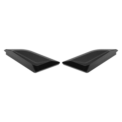 Billet Black Mirror Block Off Plates for Ducati Panigale V4/S/R V2 (2018–2024)