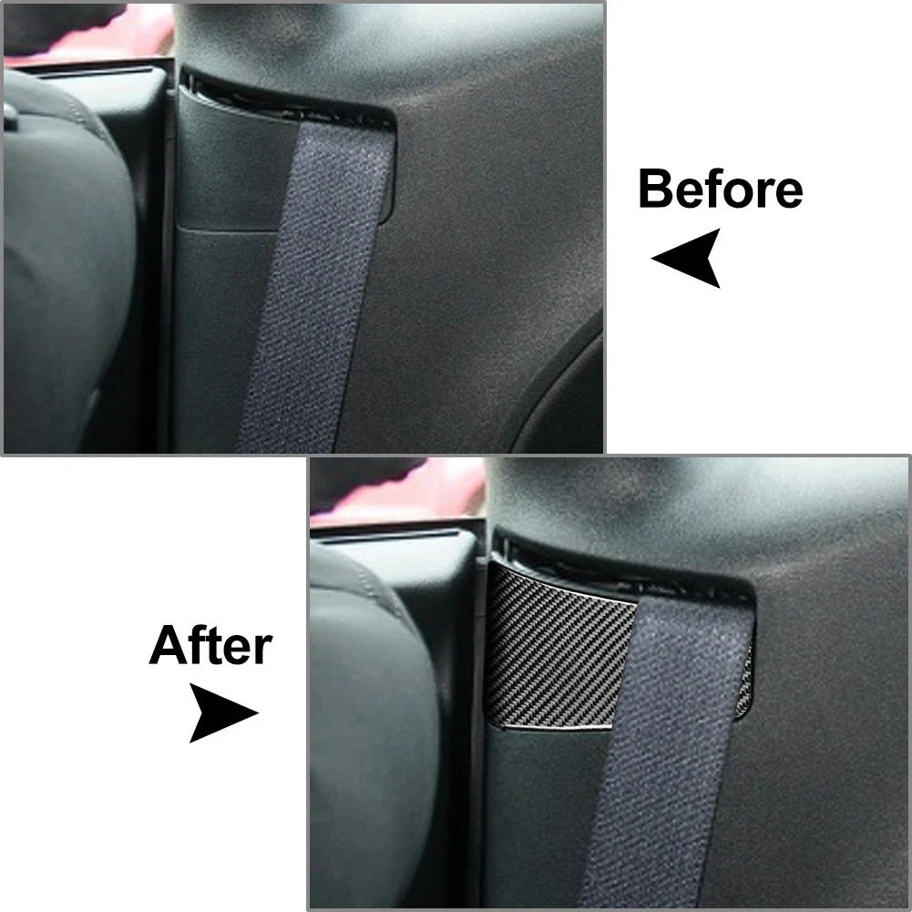 Seat Safety Belt Buckle Panel Cover Trim for Dodge Challenger (2015–2023)
