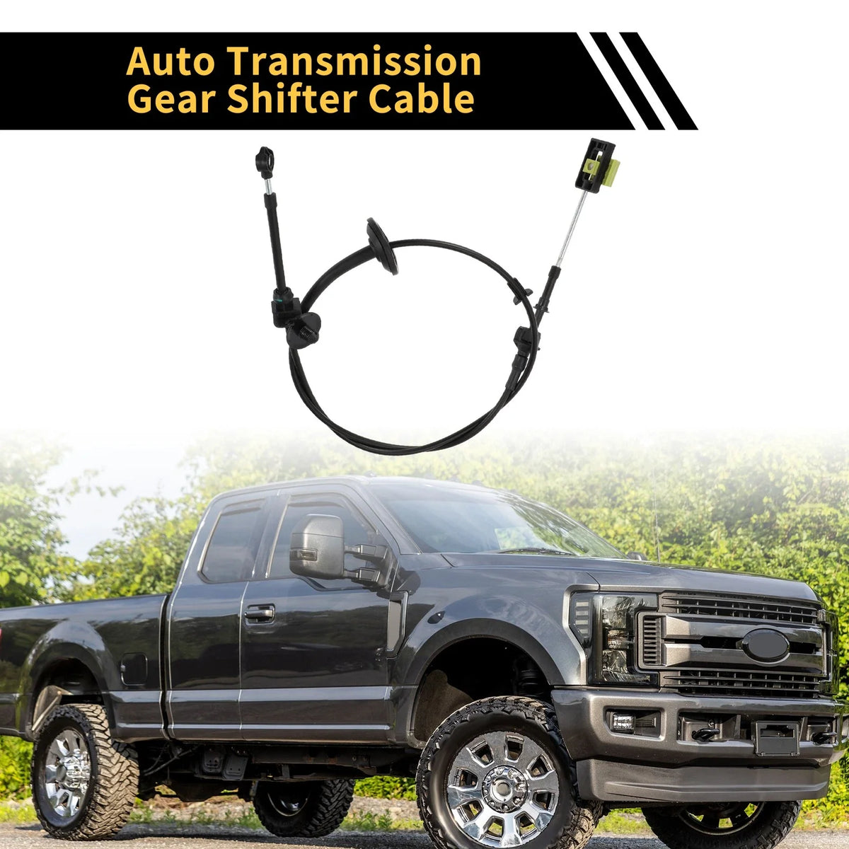 Transmission Gear Shifter Cable for Ford Excursion (2000–2005) 5.4L 6.0L 7.3L