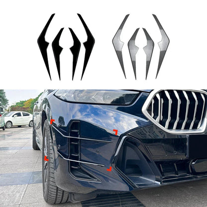 4 x Front Bumper Side Fin Canards Splitter for BMW X6 (2023–2025)