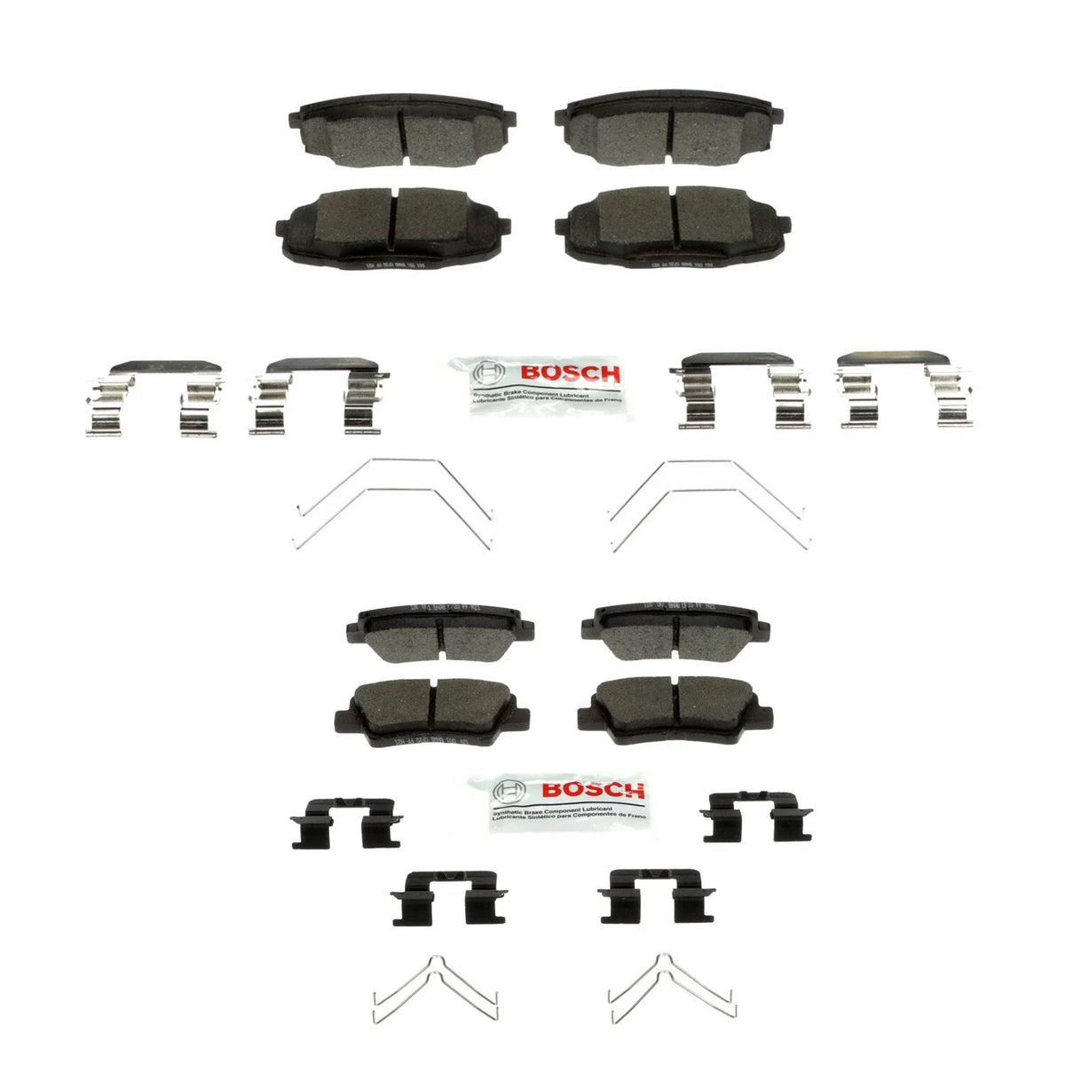 Bosch Blue Ceramic Disc Brake Pad Kit for Kia Forte (2019–2021)