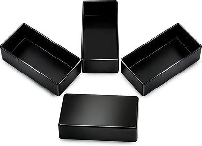 Set of 4 Rubber Post Caps for 2x4 Wood Posts (1.5"x3.5")