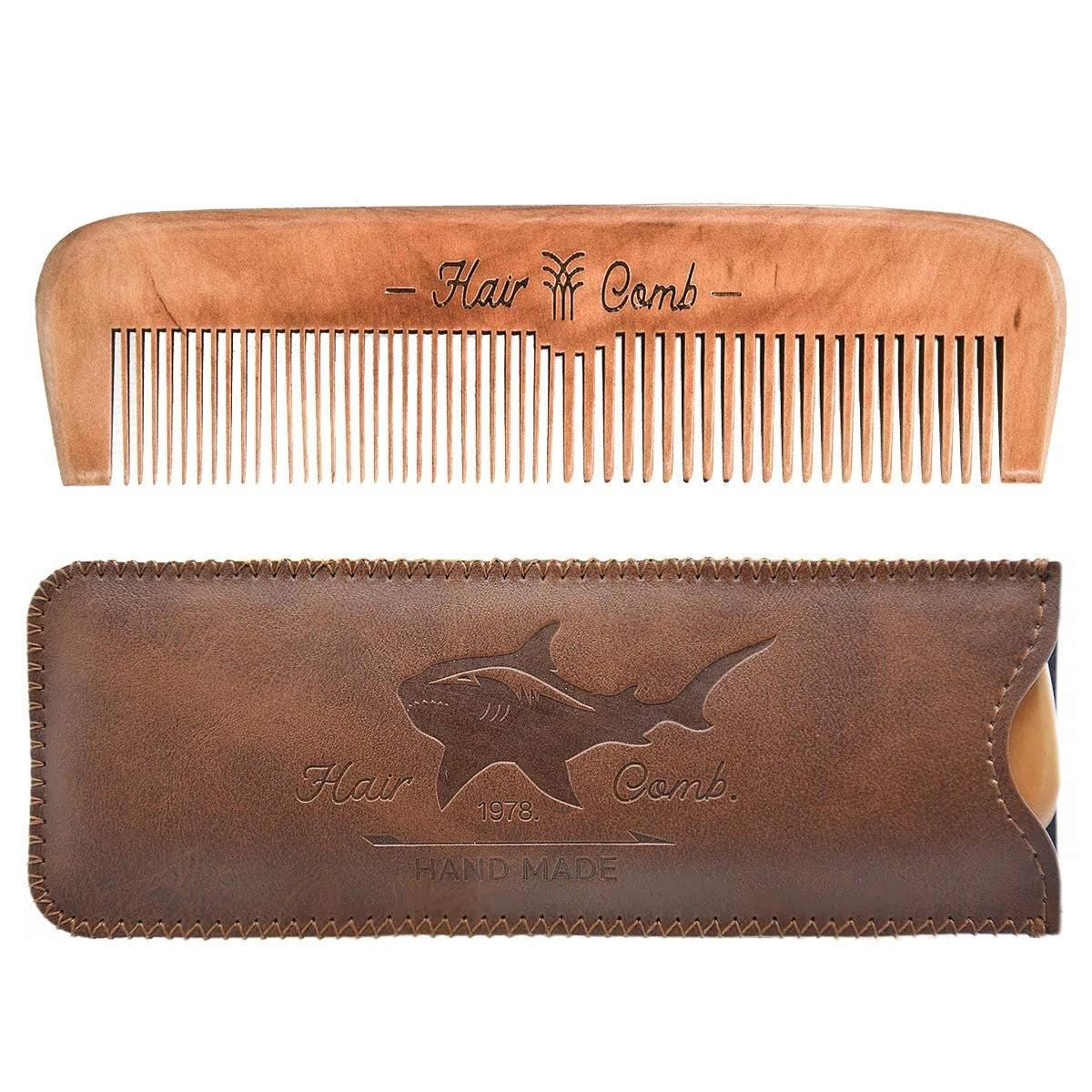 Wooden Hair Comb for Men (Pack of 1)