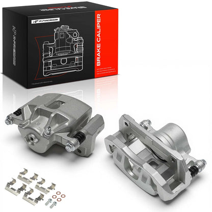 A-Premium Pair Front Brake Calipers for Honda Accord (2003–2012) Acura TSX (2004–2014) - 45018SZ3A01, 45019S0KA01, 19-B2584