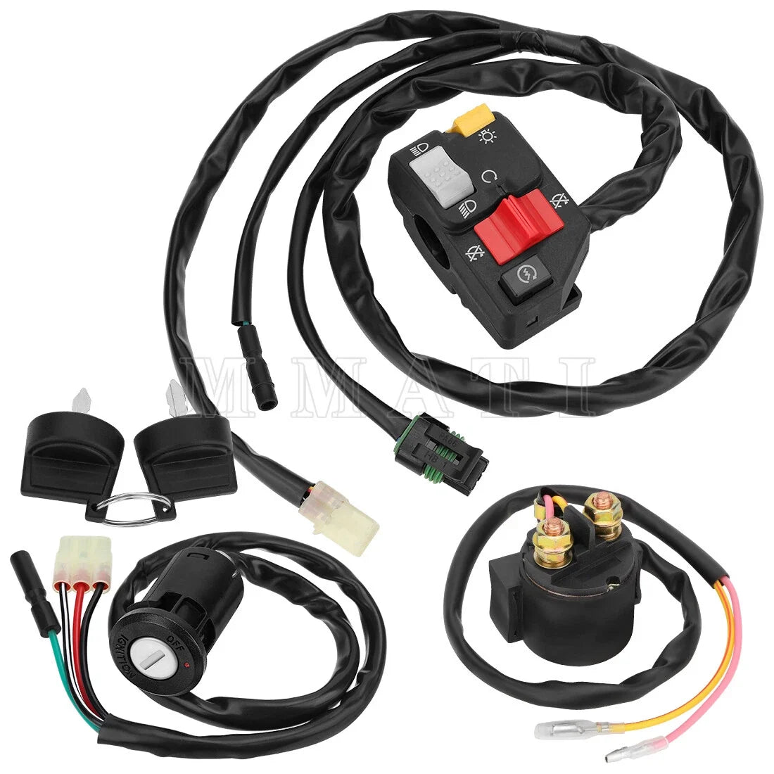 Ignition Key Switch w/Relay for Honda Sportrax 250 TRX250EX (2001–2005)