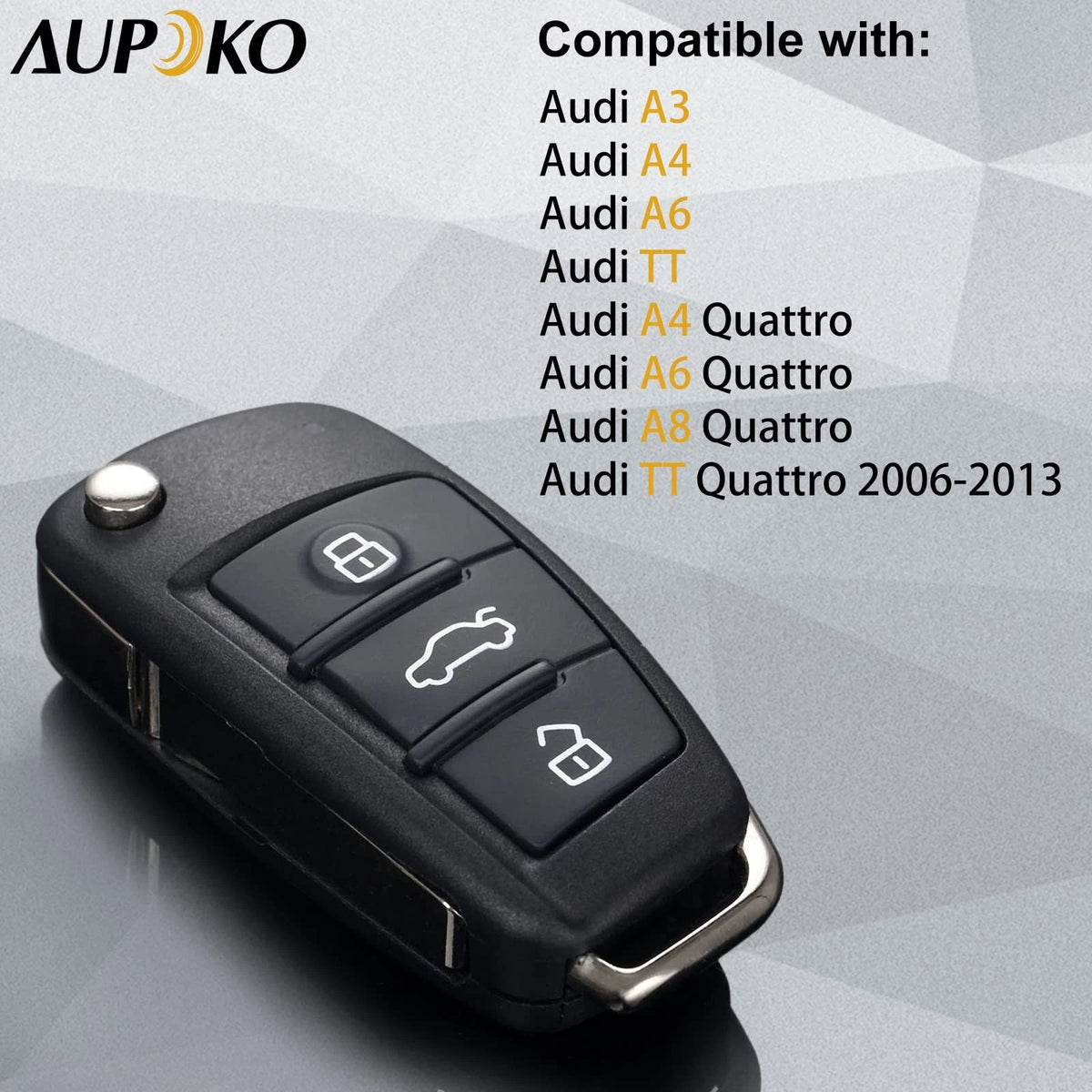 Keyless Entry Remote Key Shell Case for