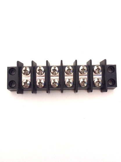 6 Gang Terminal Block 0113-10-3640-06 for Dinkle 10-18 AWG 35A 600V