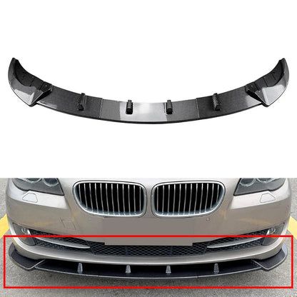 Front Bumper Spoiler Lip for BMW 5 Series F10 (2011–2014)