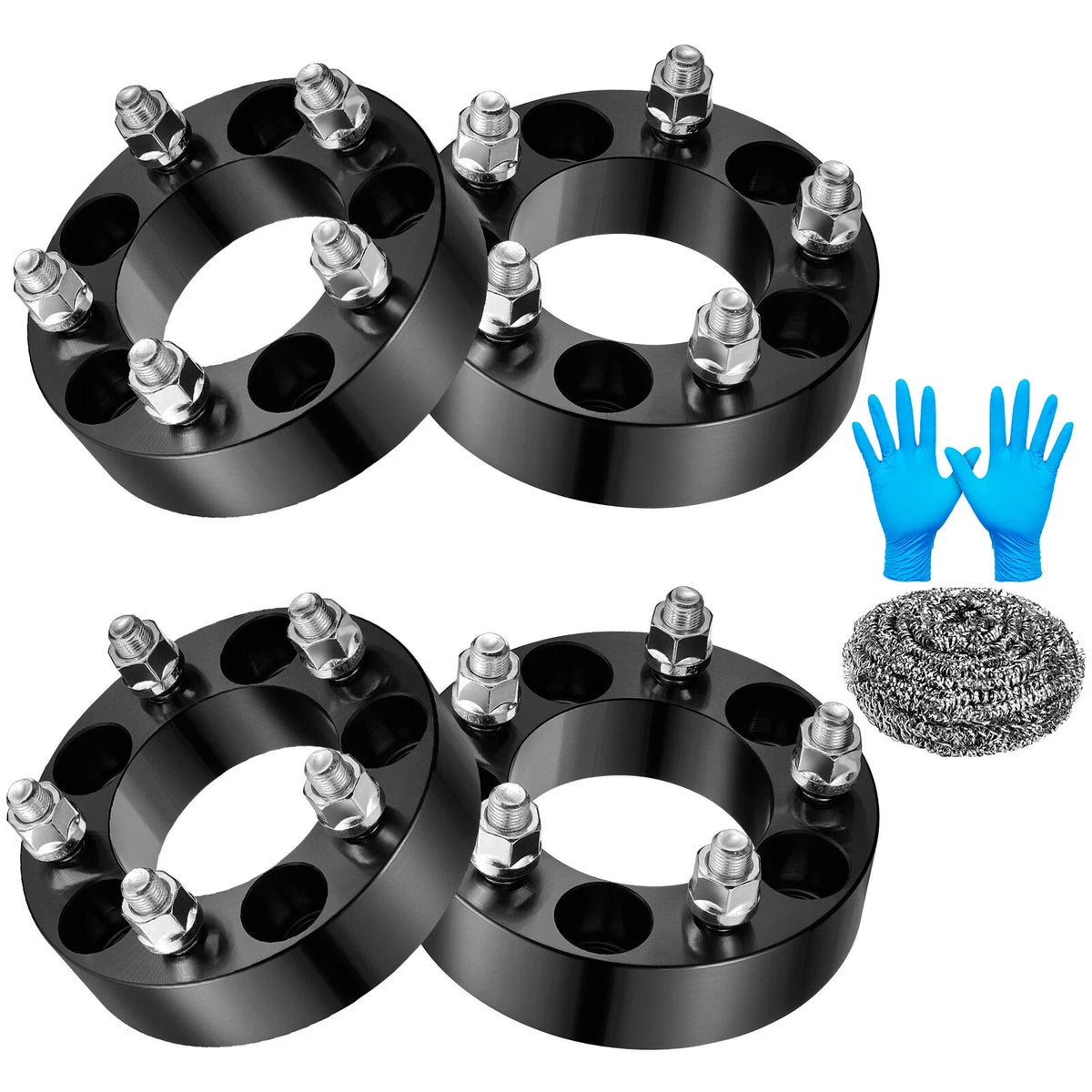 Set of 4 Wheel Spacers for Ford Mustang (1967–1973, 1994–2014) 1.5 Inch