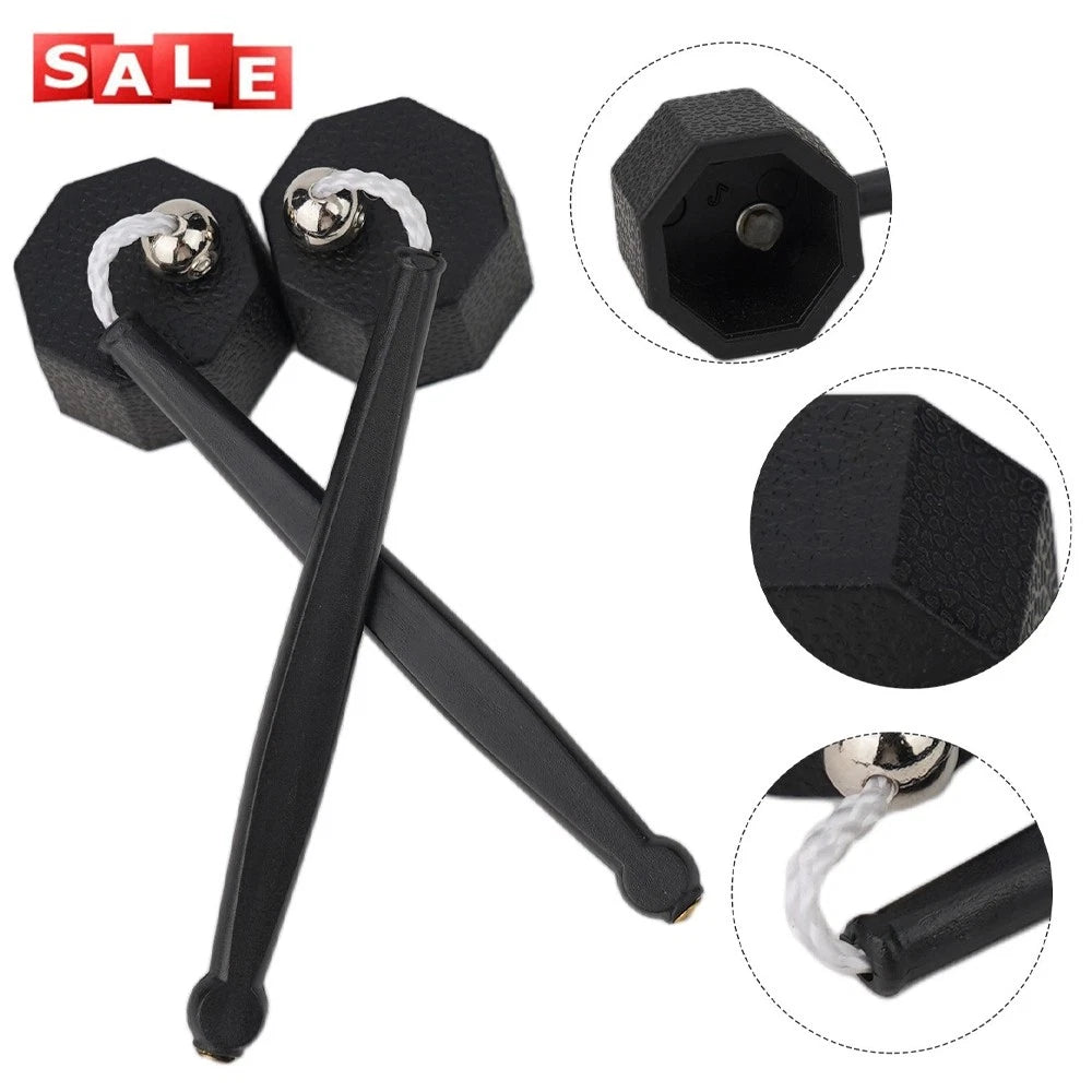 2X Billiard Chalk Holder for Pool Cue - Octagon Design