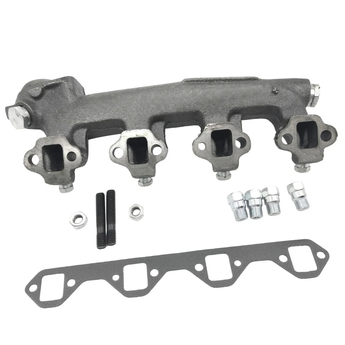 2X Exhaust Manifold w/ Gasket Kit for Ford F-150 250 350 (1980–1996)