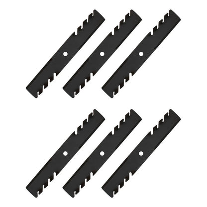 Mulching Blade Set of 6 for Exmark Lazer CT Lazer HP Lazer Z Metro