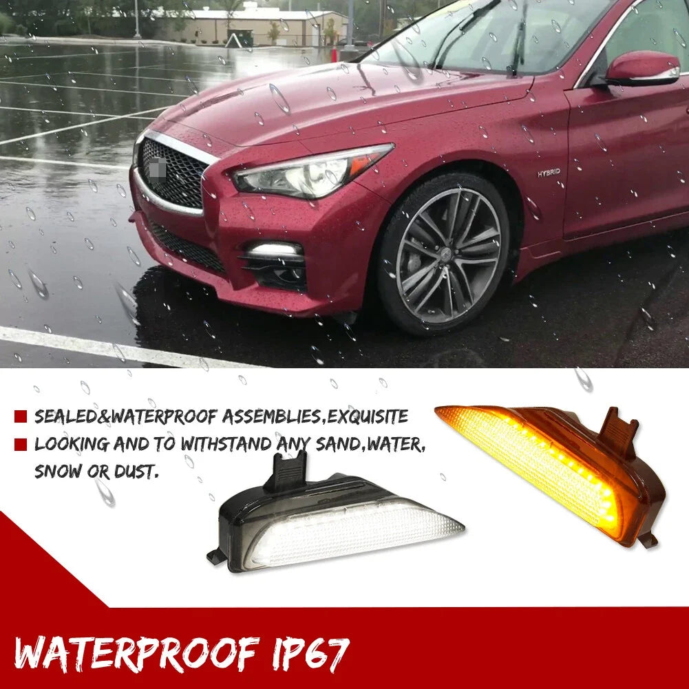 LED Fog Light Turn Signal Lamp for Infiniti Q50 (2014–2019)