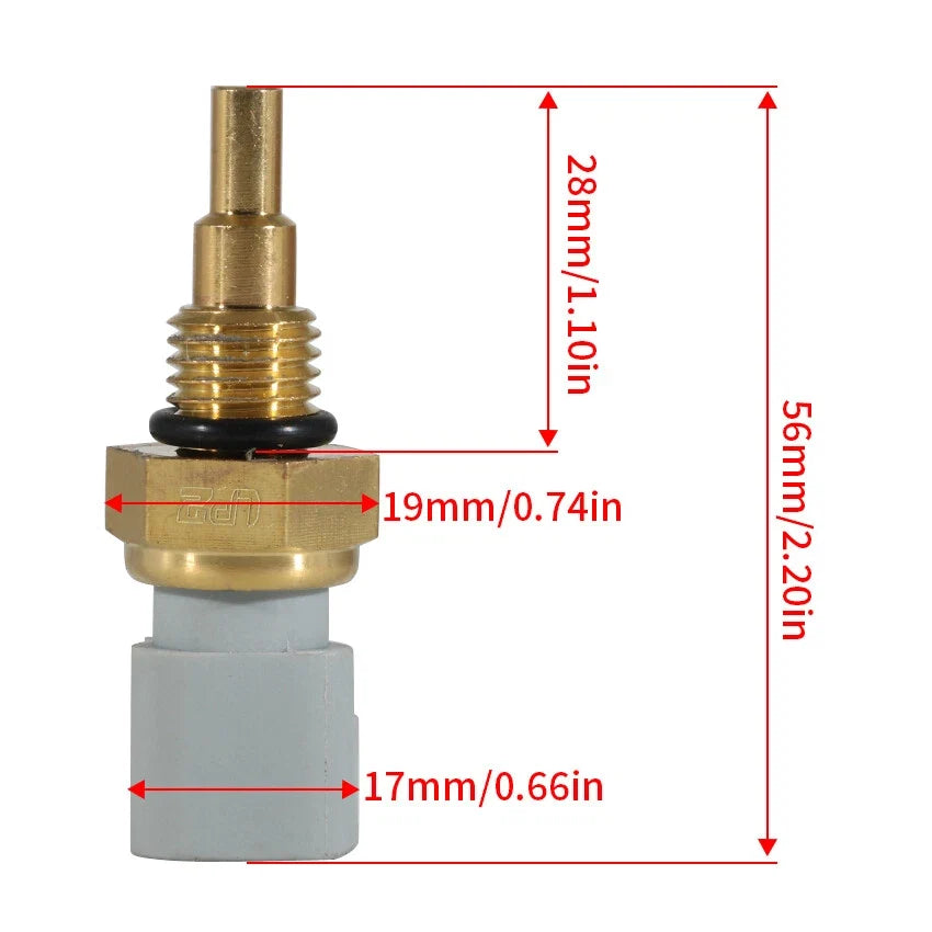 Water Temp Sensor for Honda CB1300 CBF600 CBR1100XX CB1000R CBR250R (2003–2023)