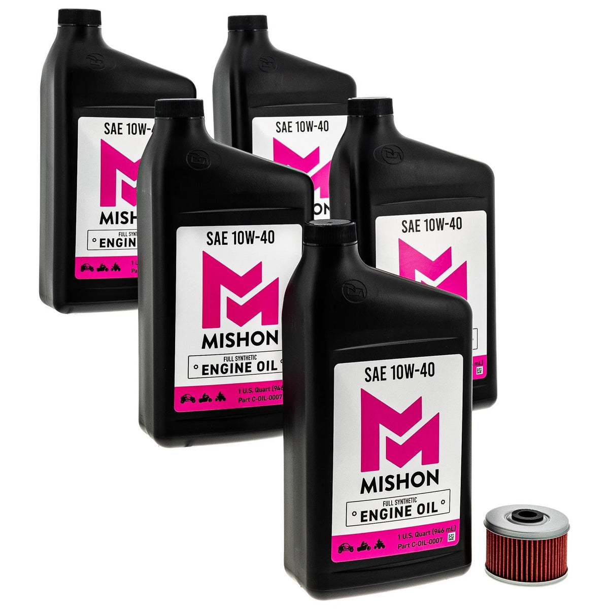 Engine Oil Change Kit for Honda Foreman Rubicon 500 (MK1012762, 15412-HM5-010, 15412-HM5-A10)