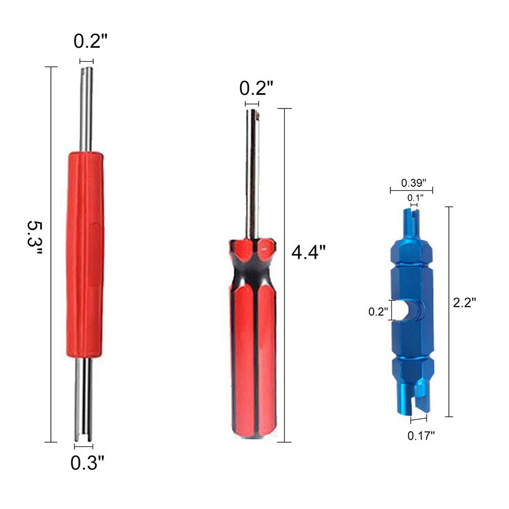 44Pcs Valve Stem Removal Tool Set for Automotive Use