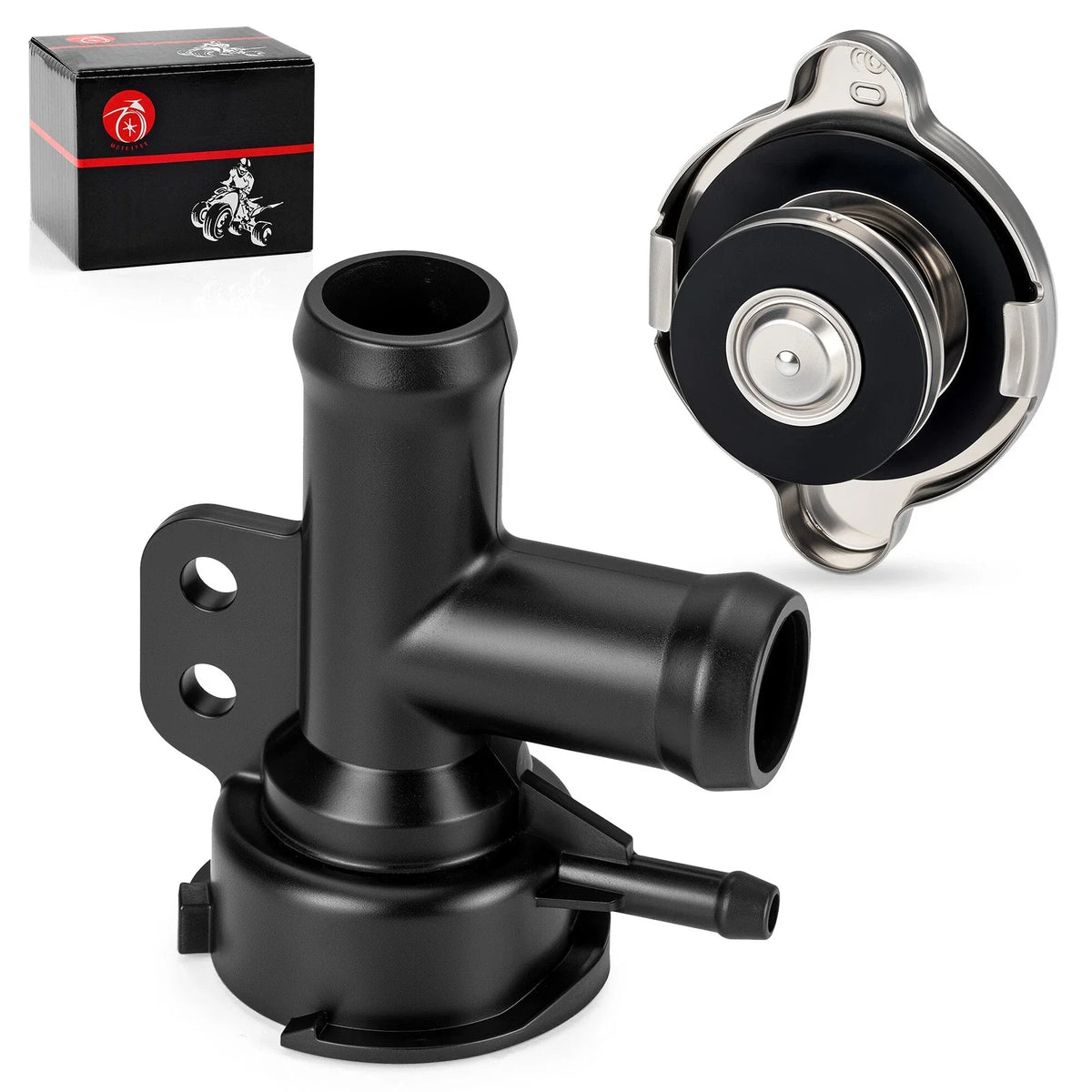 Remote coolant filler & pressure cap for Polaris Sportsman 500 (2000–2004)