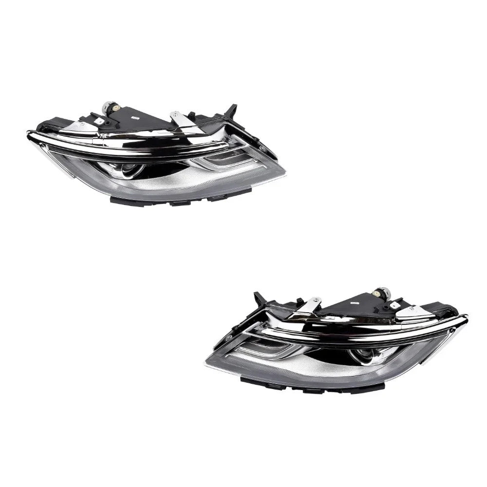 2Pcs Headlamp for Lincoln MKC (2015–2019) HID Lamp w/LED FO2518125 FO2519125
