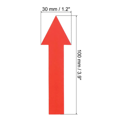 Arrow Sticker for Directional Signage (4 Inch, Removable PVC)