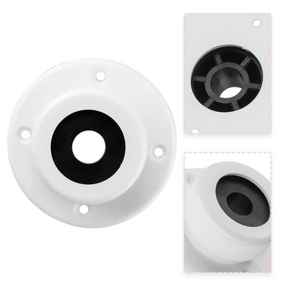 Boat Cable Outlet for Marine Applications (Water Resistant, White, 73x27x49mm)