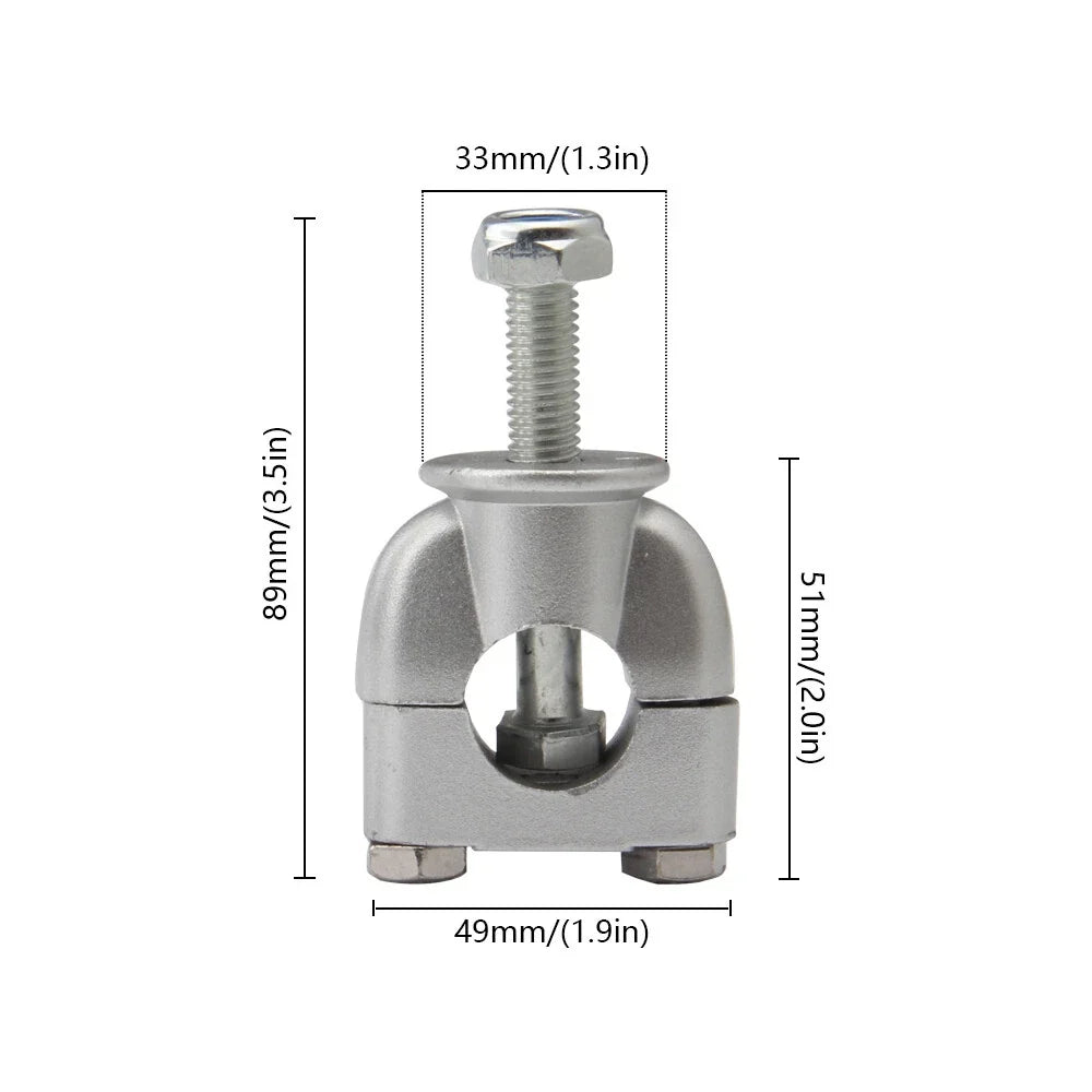 Handlebar Fat Bar Risers Mount Clamp Adapter for Universal 7/8" Dirt Bike