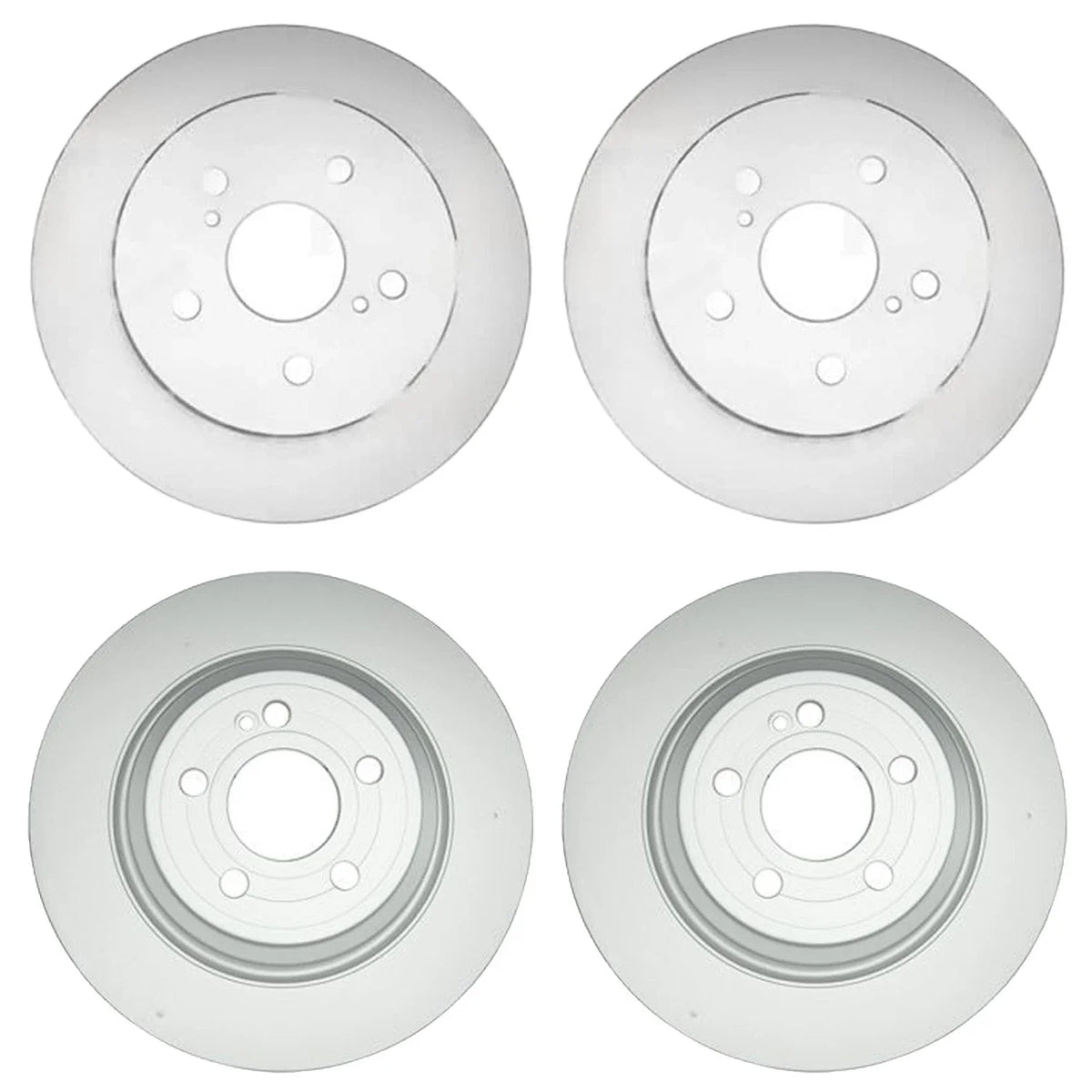 Set of 2 Hella Brake Rotors Kit for X167 GLE350 4Matic (2020–2023)