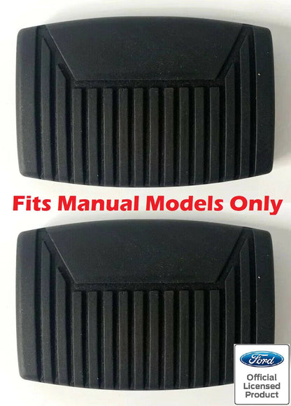 Brake Clutch Pedal Pads for Manual Ford F-150 (1975–2008) Scott Drake