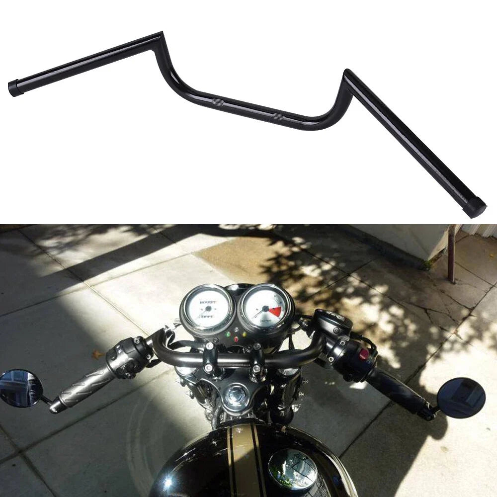 7/8" Motorcycle Drag Bar Handlebar for Kawasaki Yamaha Honda Suzuki (Universal)