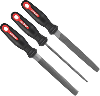 3pc Metal Hand File Tool Set for Automotive Use