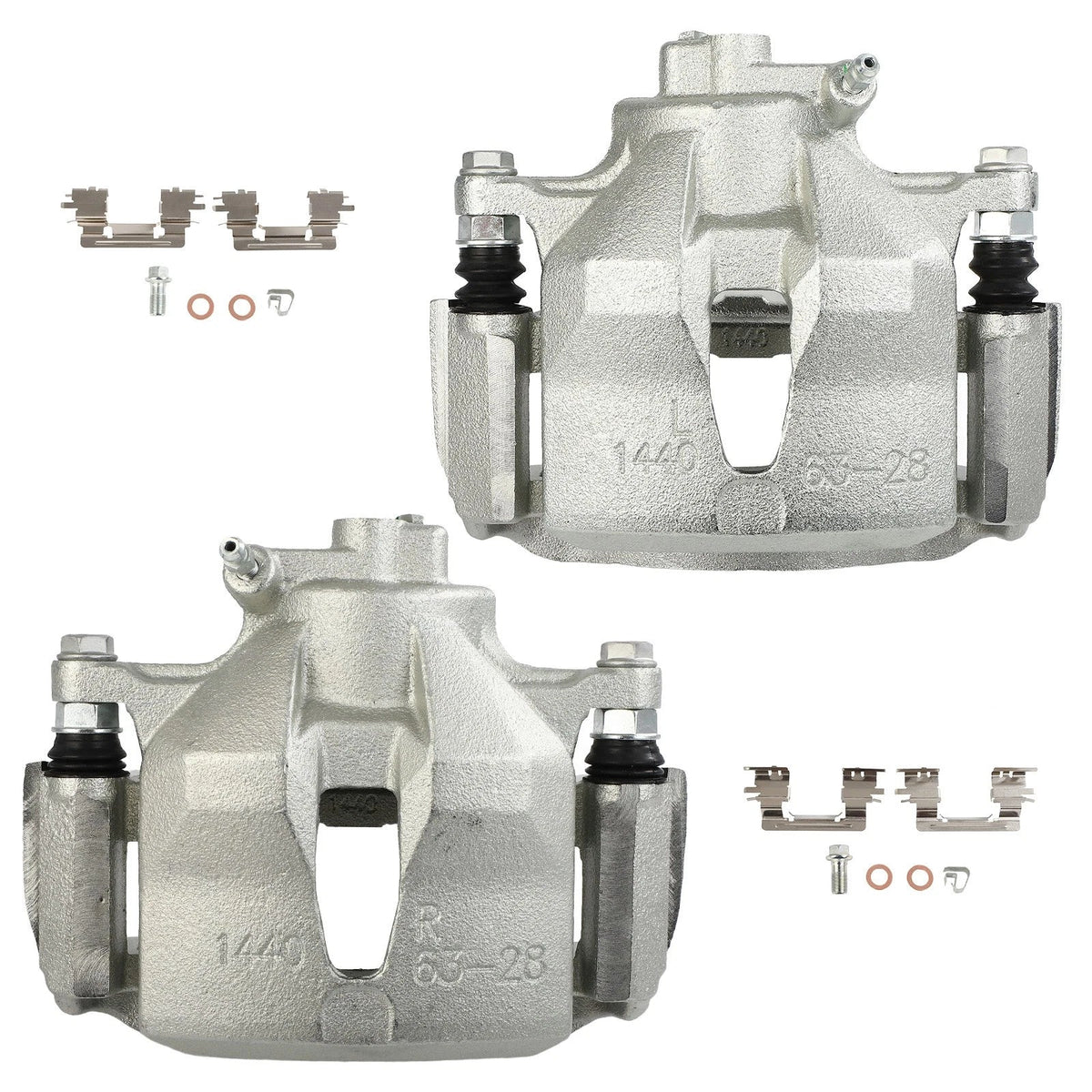 Set of 2 Brake Calipers with Bracket for Toyota Camry (2002–2006)