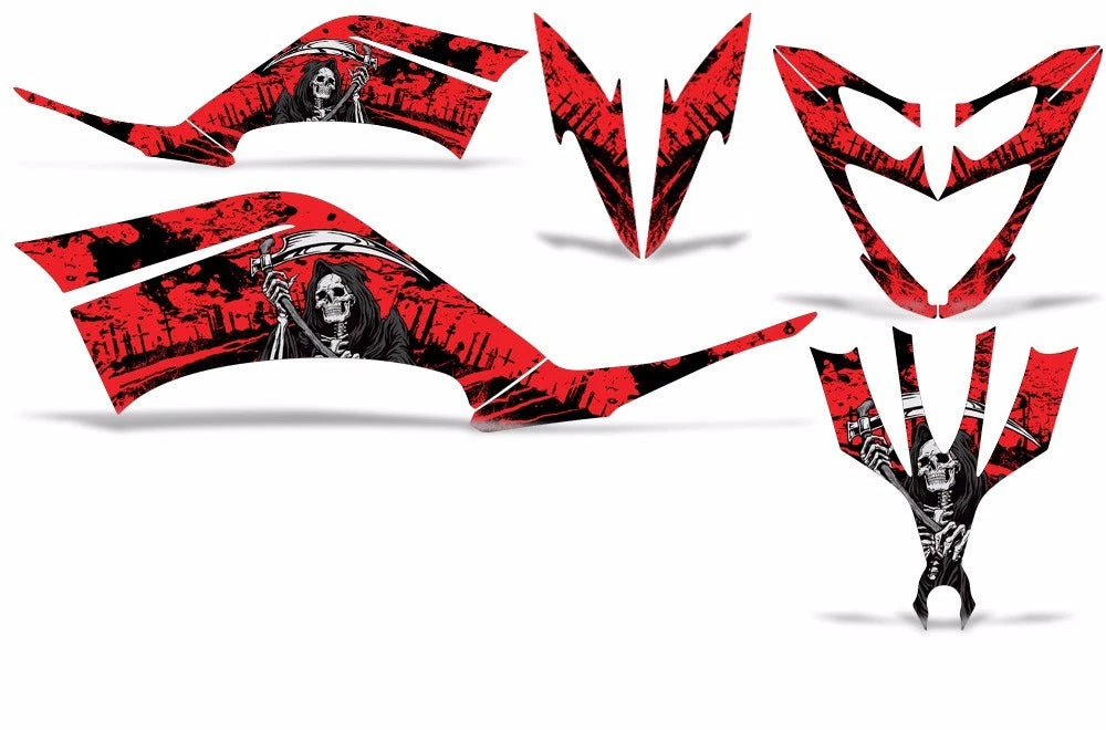 Graphic Decals Stickers for Yamaha Raptor 250 (2008–2014)