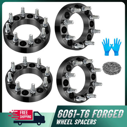 1.5" 8x6.5 Wheel Spacers for Ford F-250 F-350, Ram 2500 3500 (2017–2025)