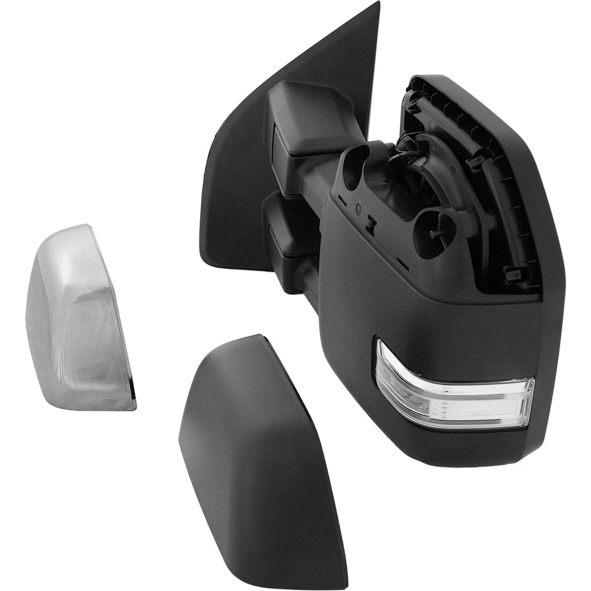 Left Towing Mirror for Ford F-250 F-350 Super Duty (2017–2022) Manual Fold Heated